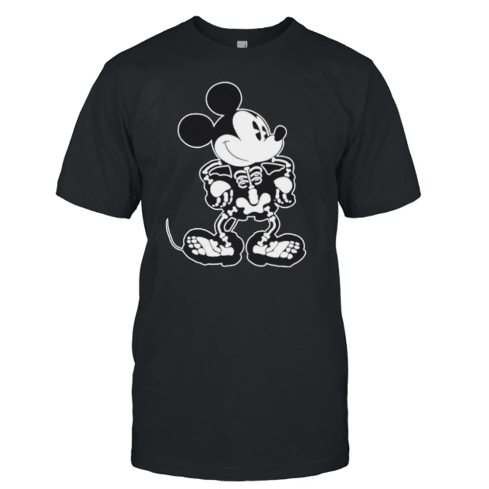 Limited Editon Mickey Mouse Skeleton Shirt 
