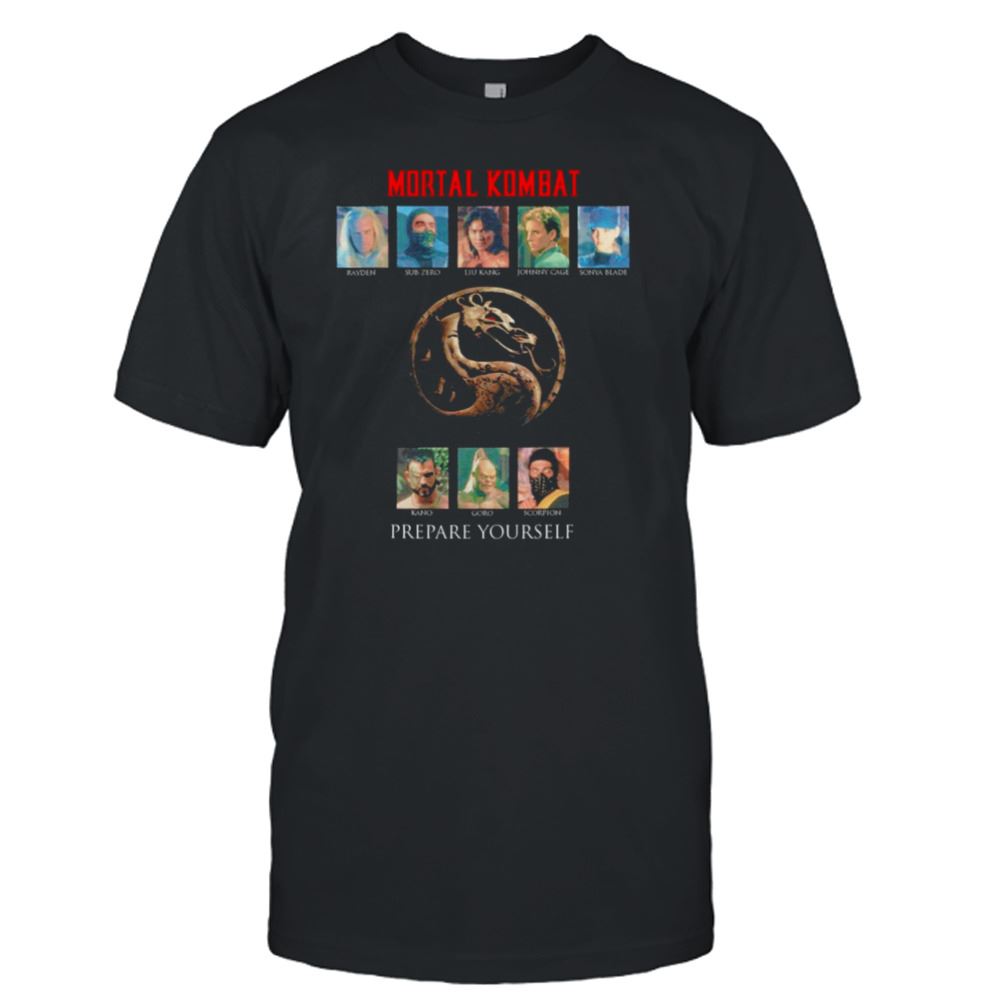 Special Mortal Kombat Oldskool 90s Prepare Yourself Shirt 