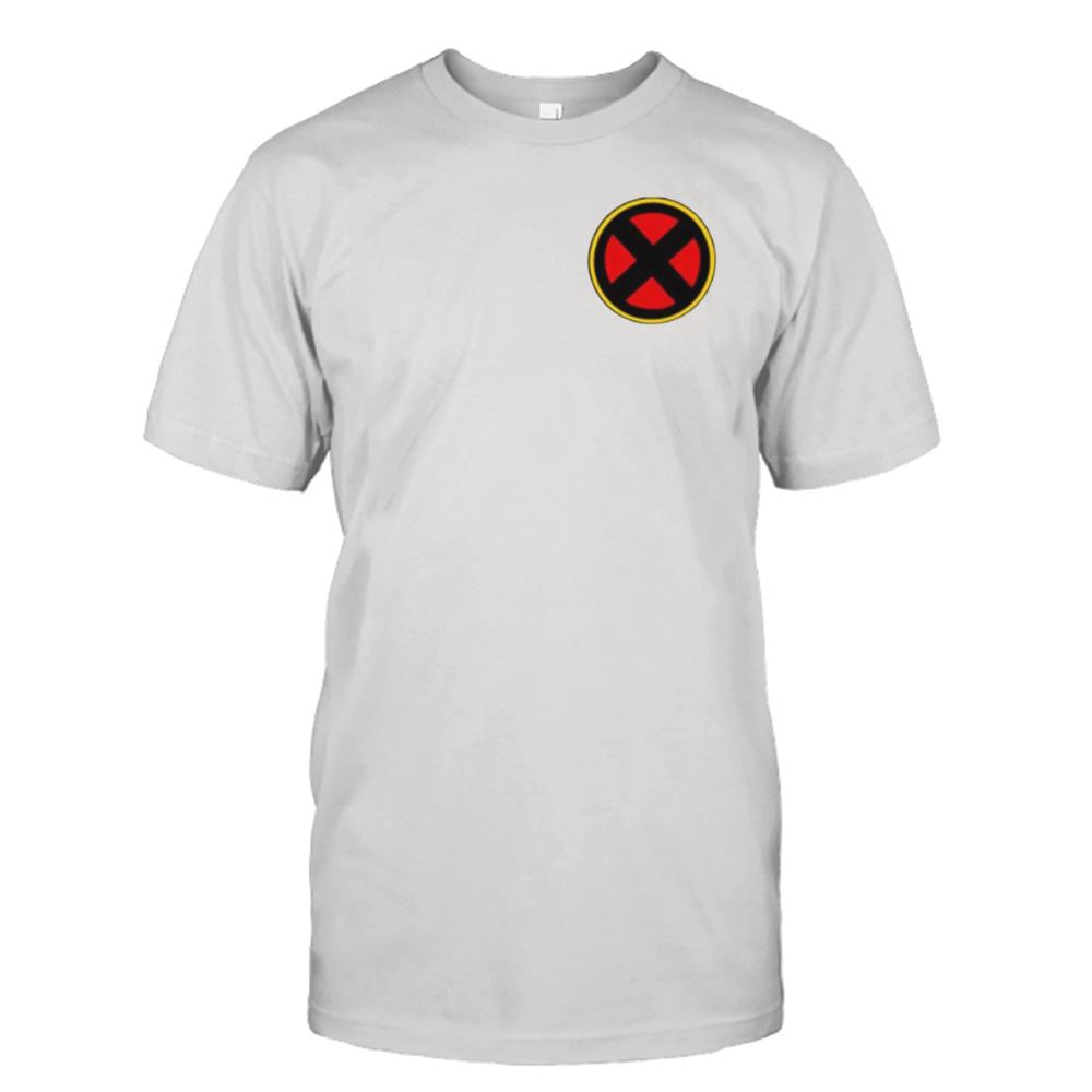 Happy Mutant Round Logo X Men Marvel Shirt 