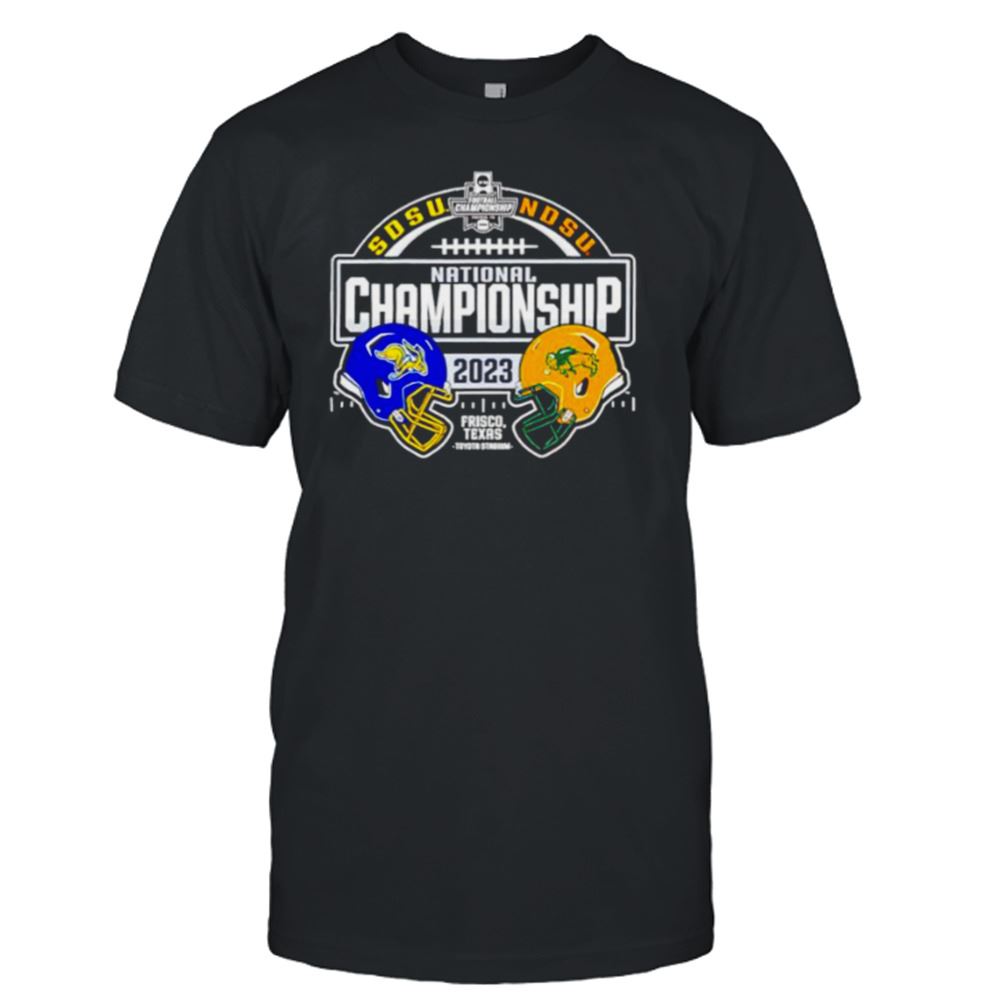Gifts Ndsu Vs Sdsu 2023 Frisco Texas National Championship Shirt 