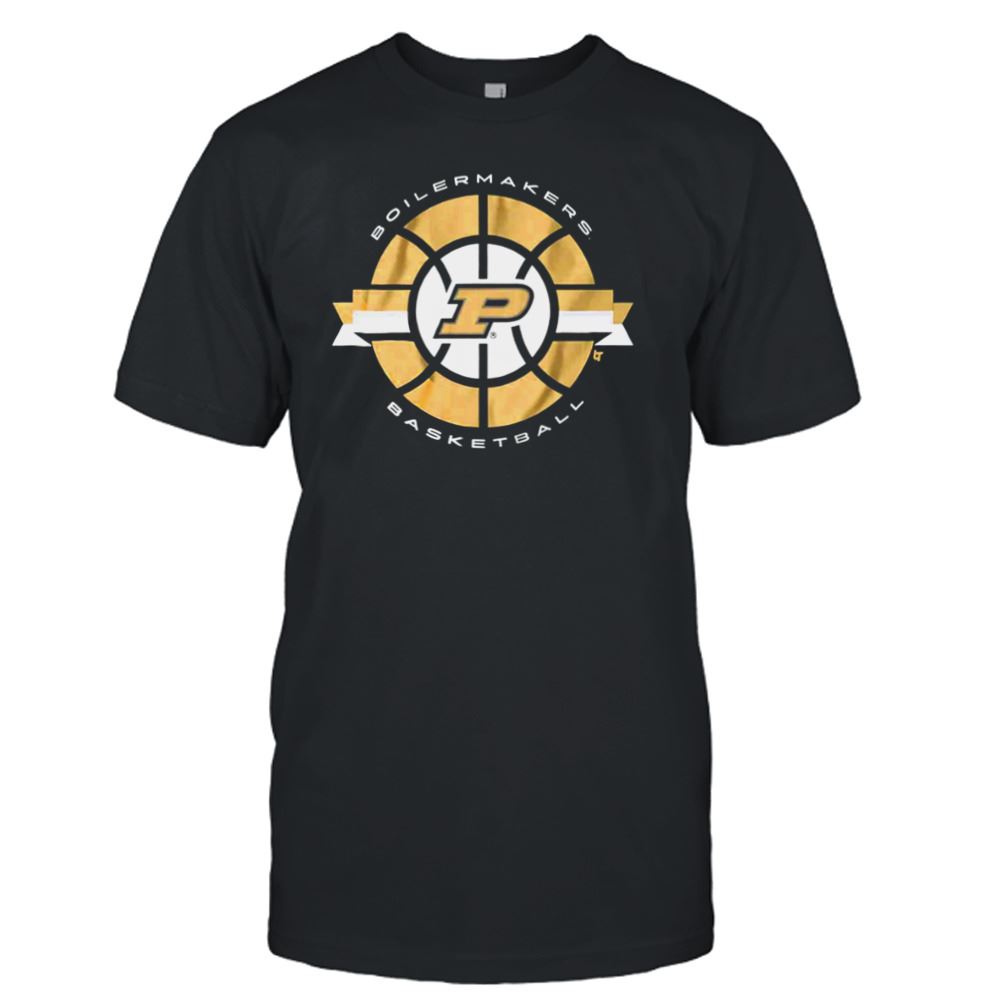 Best Purdue Basketball Classic Circle T-shirt 