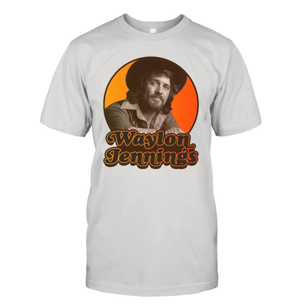 Gifts Retro Waylon Jennings Shirt 