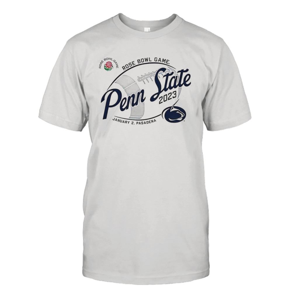Limited Editon Rose Bowl Game Penn State 2023 January 2 Pasadena Shirt 
