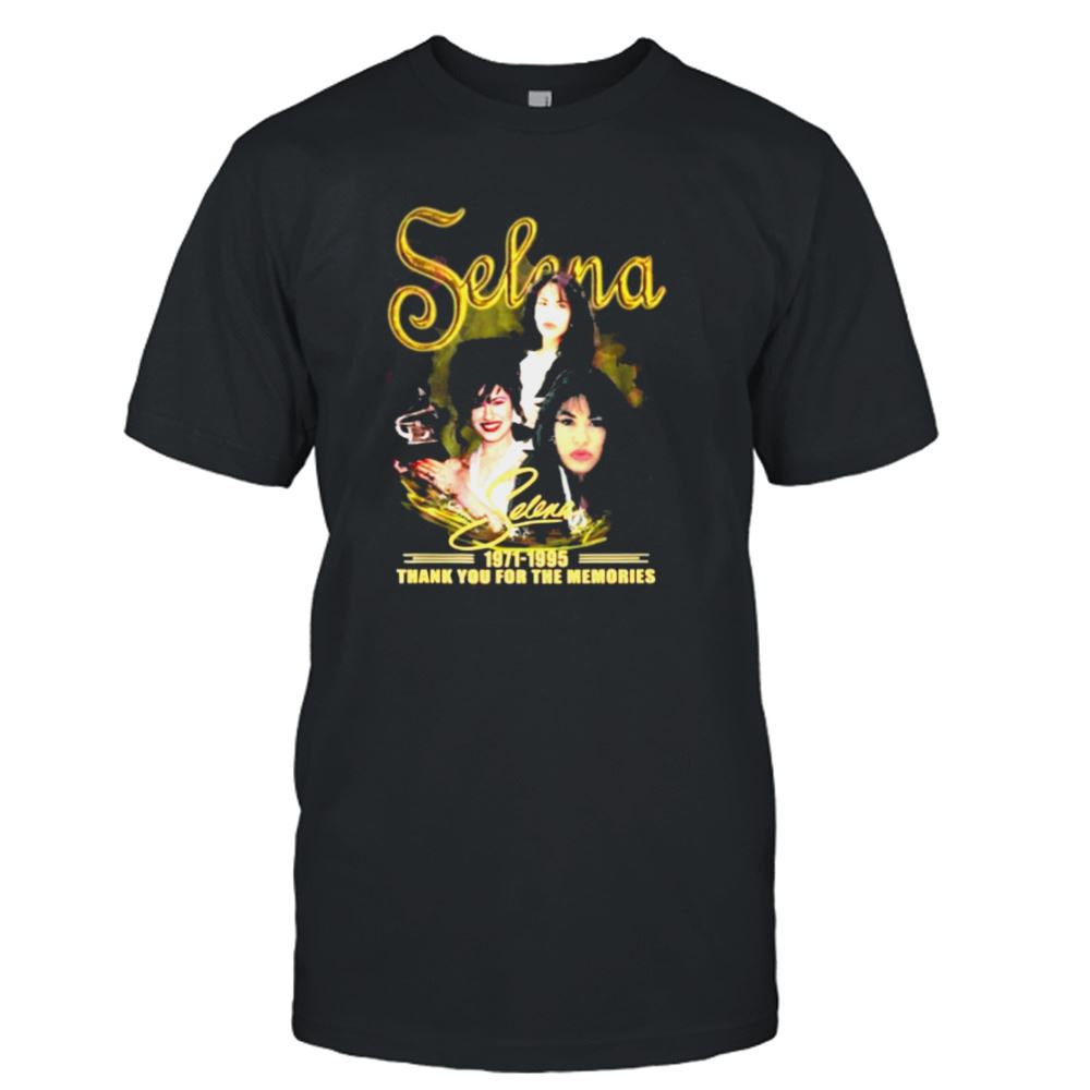 High Quality Selena 1971 1995 Thank You For The Memories T-shirt 