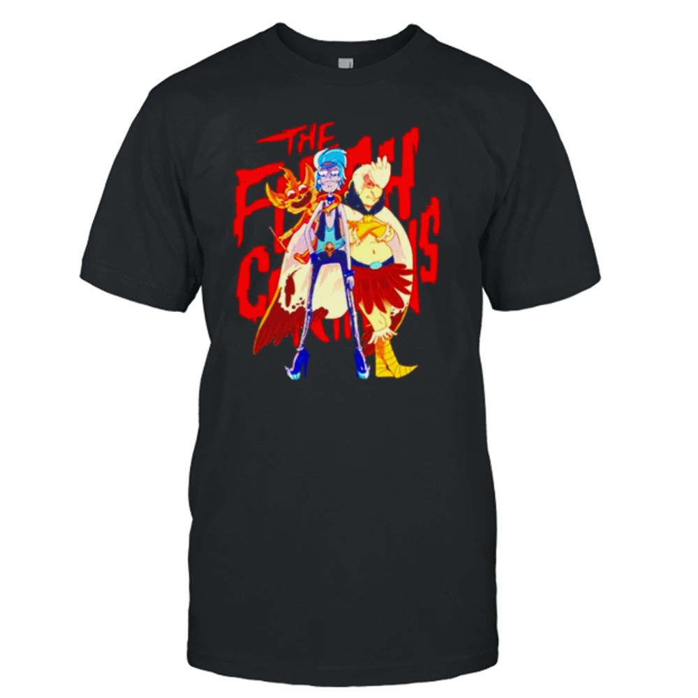 Gifts The Flesh Curtains World Tour Rick And Morty Shirt 