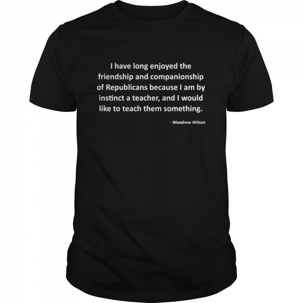 Special The Friendship Of Republicans Shirt 