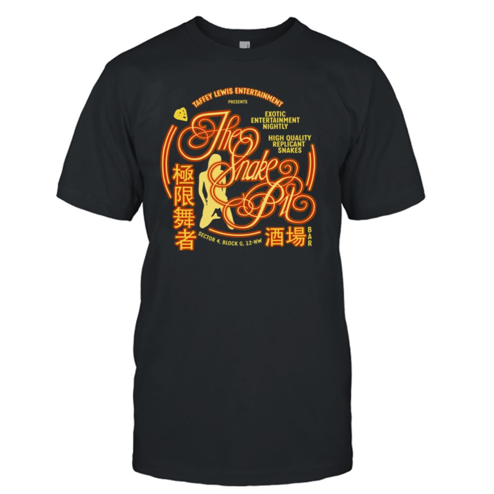 Great The Snake Pitt Neon Blade Runner Shirt 