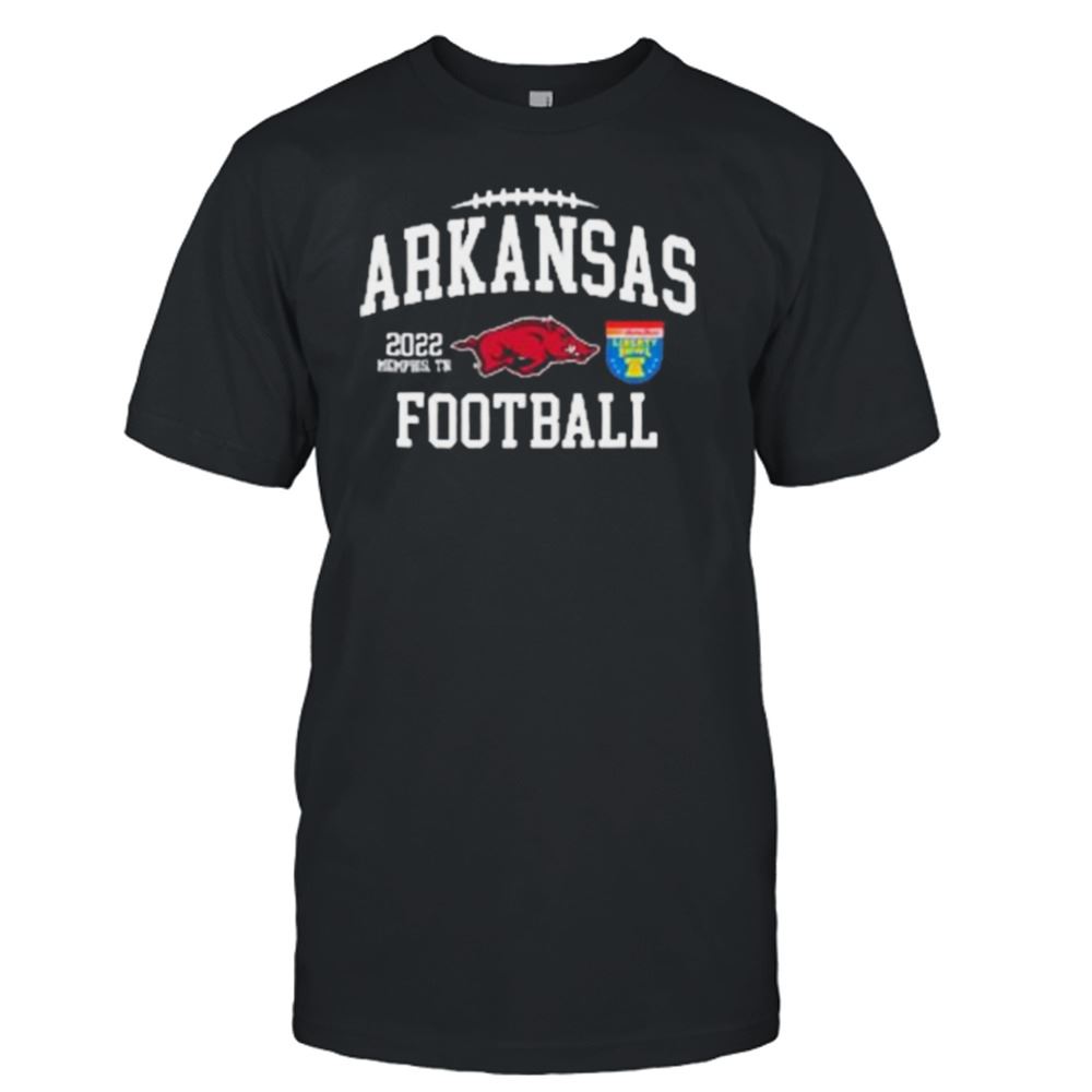 Promotions University Of Arkansas Football 2022 Liberty Bowl Shirt 