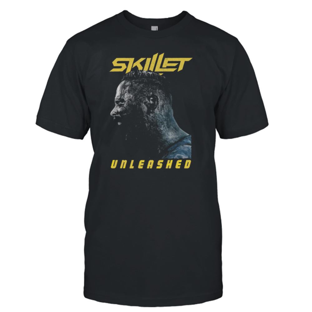 Attractive Unleashed Skillet Graphic Shirt 