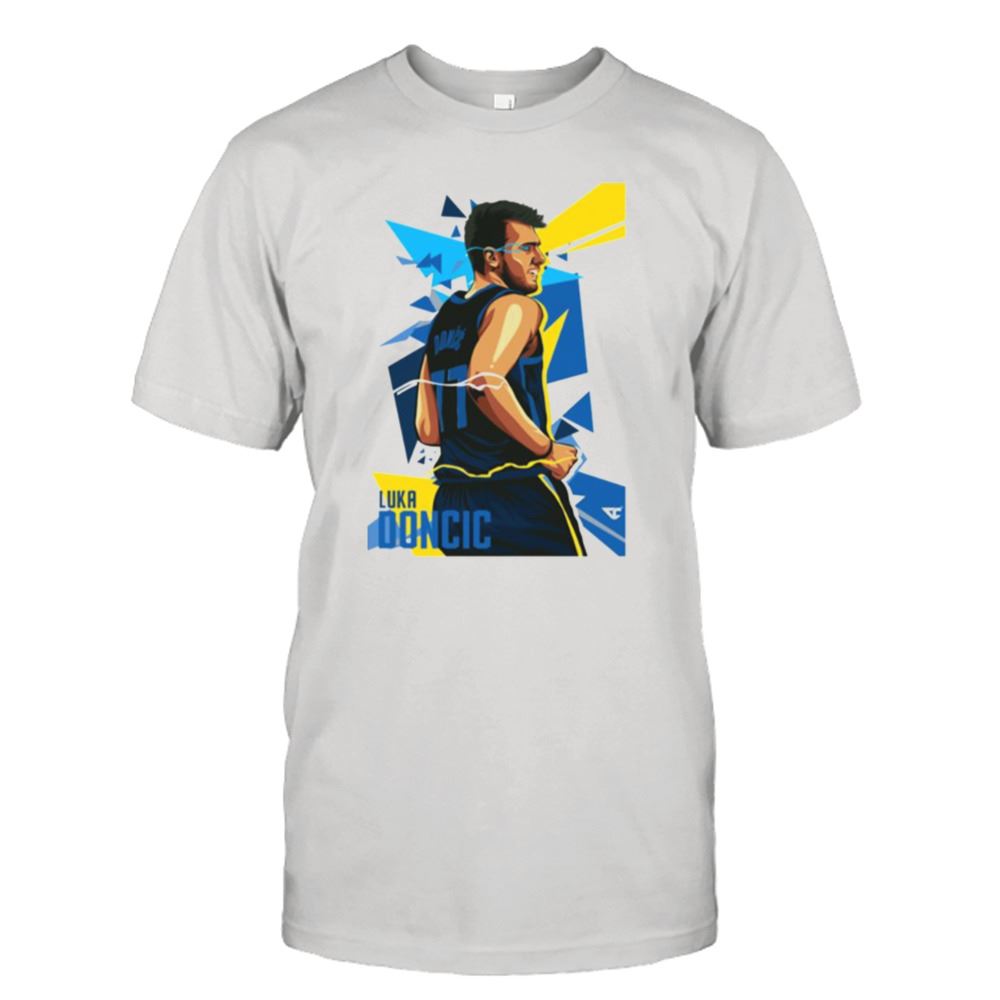 Happy Vector Painting Luka Doncic Shirt 