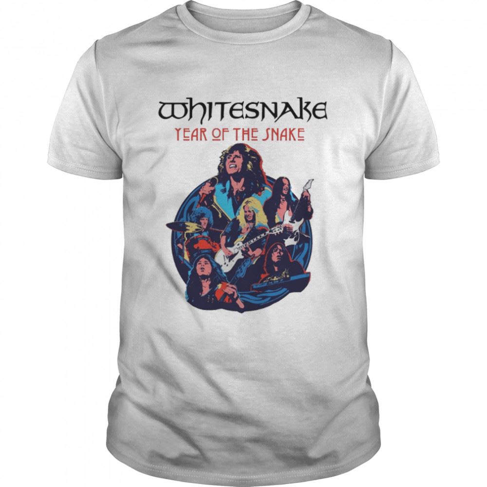 Best Year Of The Snakes Whitesnake Shirt 
