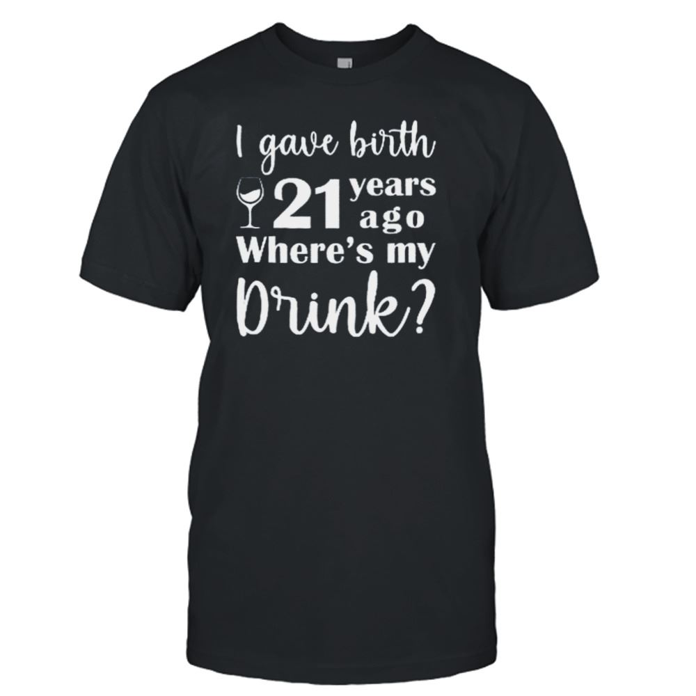 Promotions 21 Years Old Shirt 