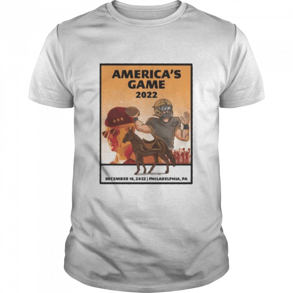 Interesting Americas Game 2022 December 10 2022 Philadelphia Pa Shirt 