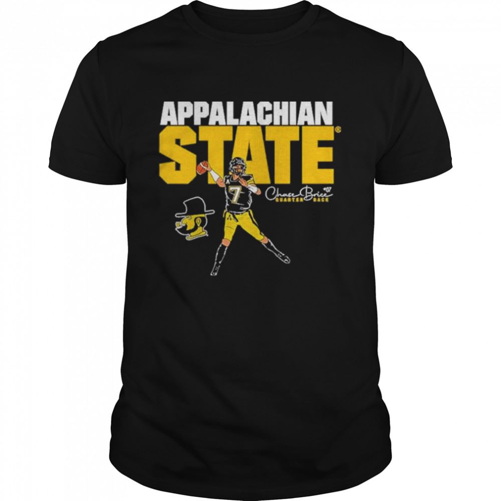 Best App State Ncaa Football Chase Brice Qb Shirt 