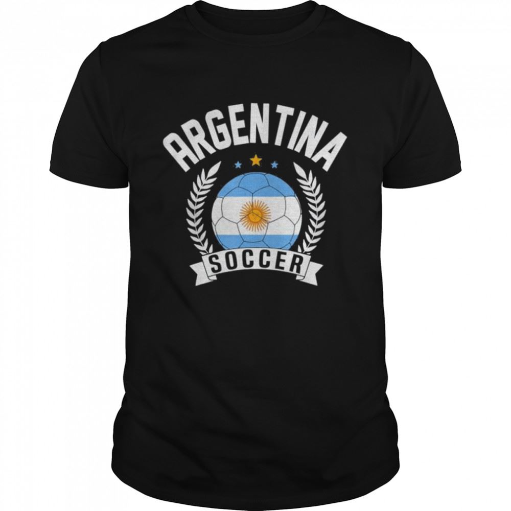 Best Argentina Soccer Support Team Argentinian Flagworld Cup 2022 T-shirt 