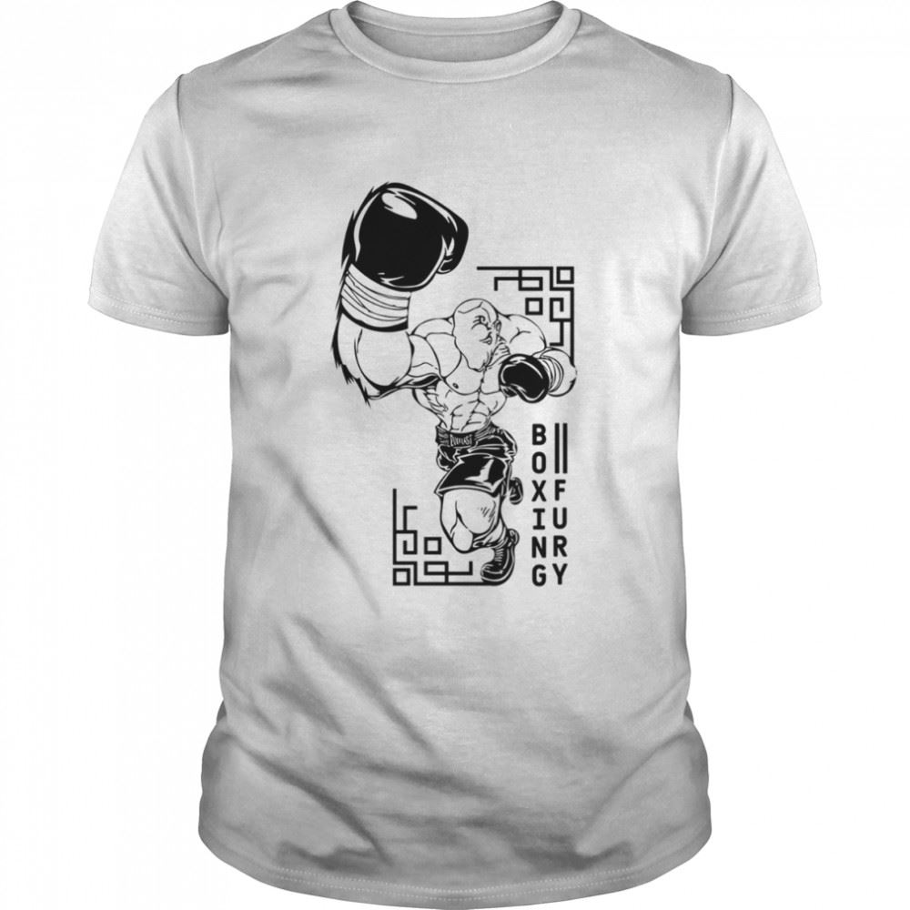 Awesome Boxing Fanart Tyson Fury Shirt 