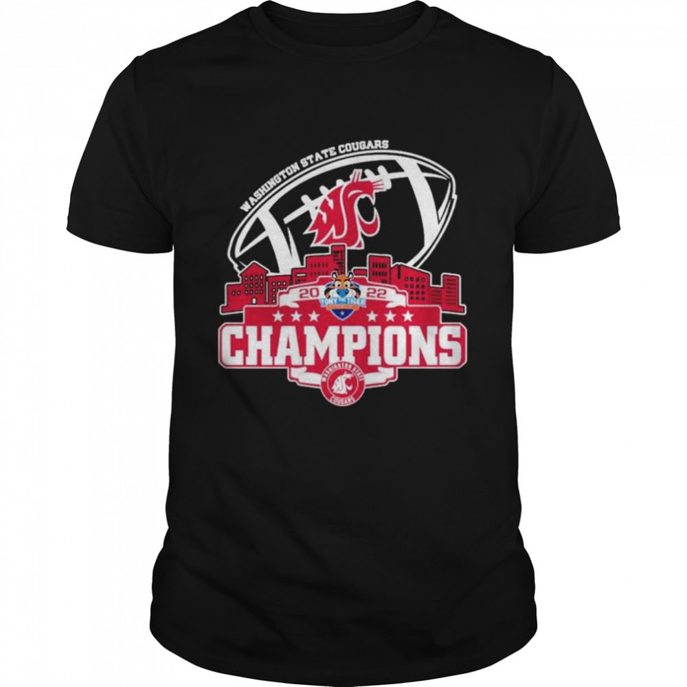Amazing Champion Washington State Cougars Tony The Tiger City 2022 Shirt 