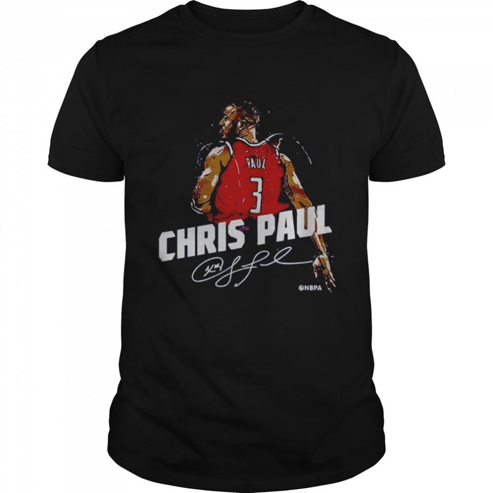 Happy Chris Paul Shirt Houston Basketball Signature Shirt 