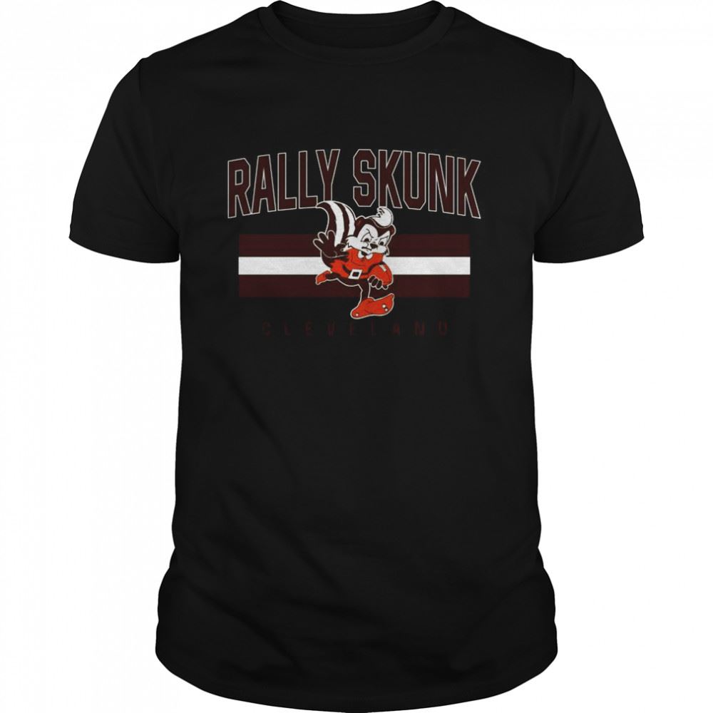 Special Cleveland Browns Rally Skunk 2022 T-shirt 