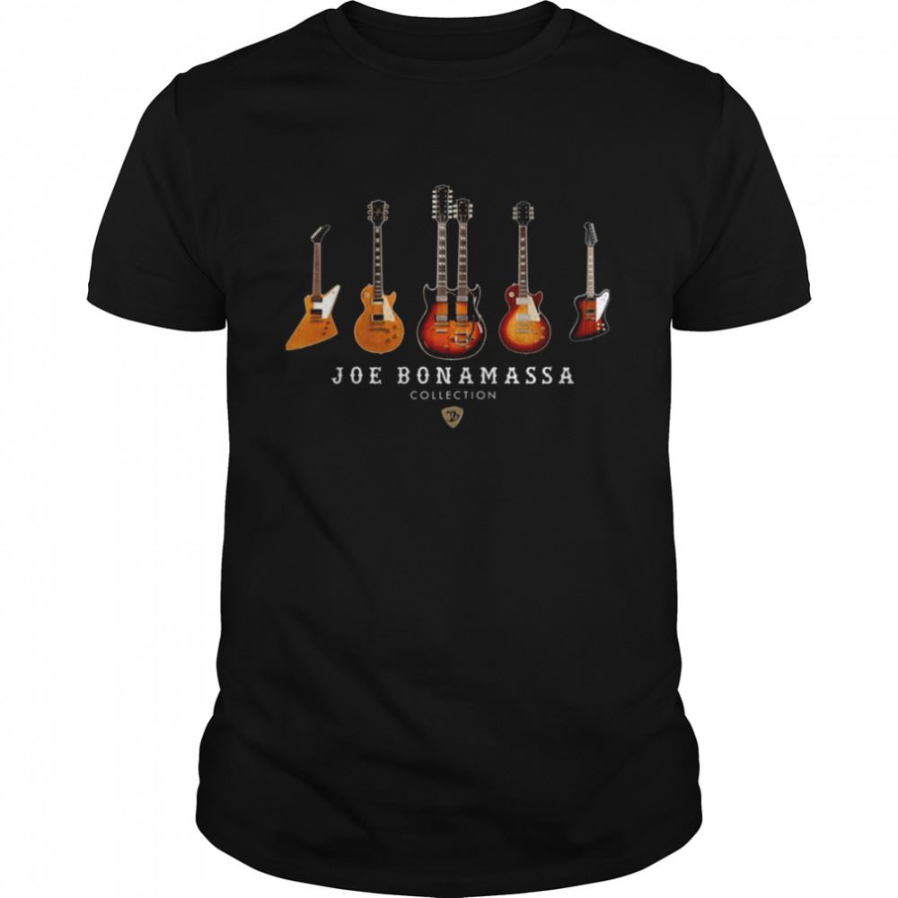 Best Collection Of Joe Bonamassa Guitar Shirt 