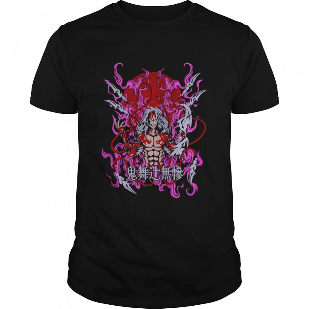 Limited Editon Cool Design Muzan Kibutsuji Demon Slayer Anime Shirt 