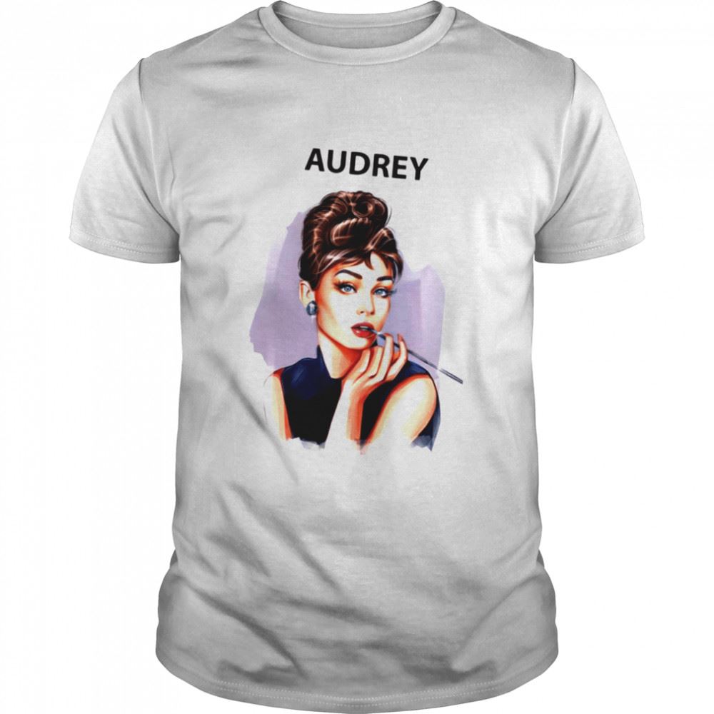 Special Digital Art Audrey Hepburn Actress Shirt 