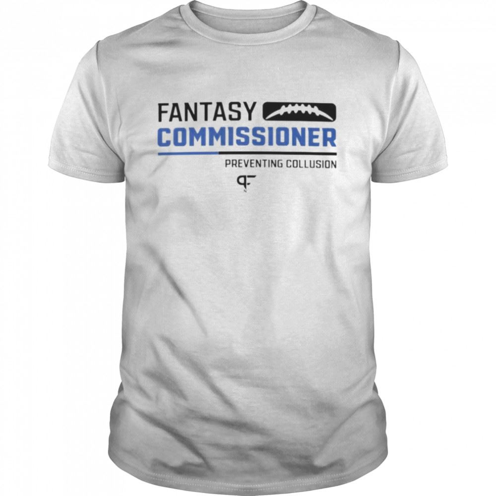 Attractive Fantasy Commissioner Preventing Collusion Football Shirt 