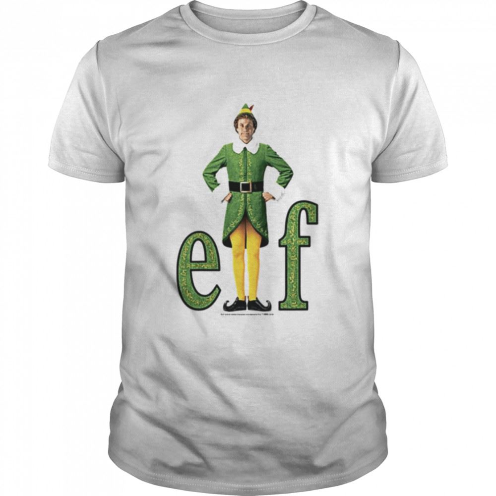 Awesome Kids Elf Buddy Movie Logo Christmas Shirt 