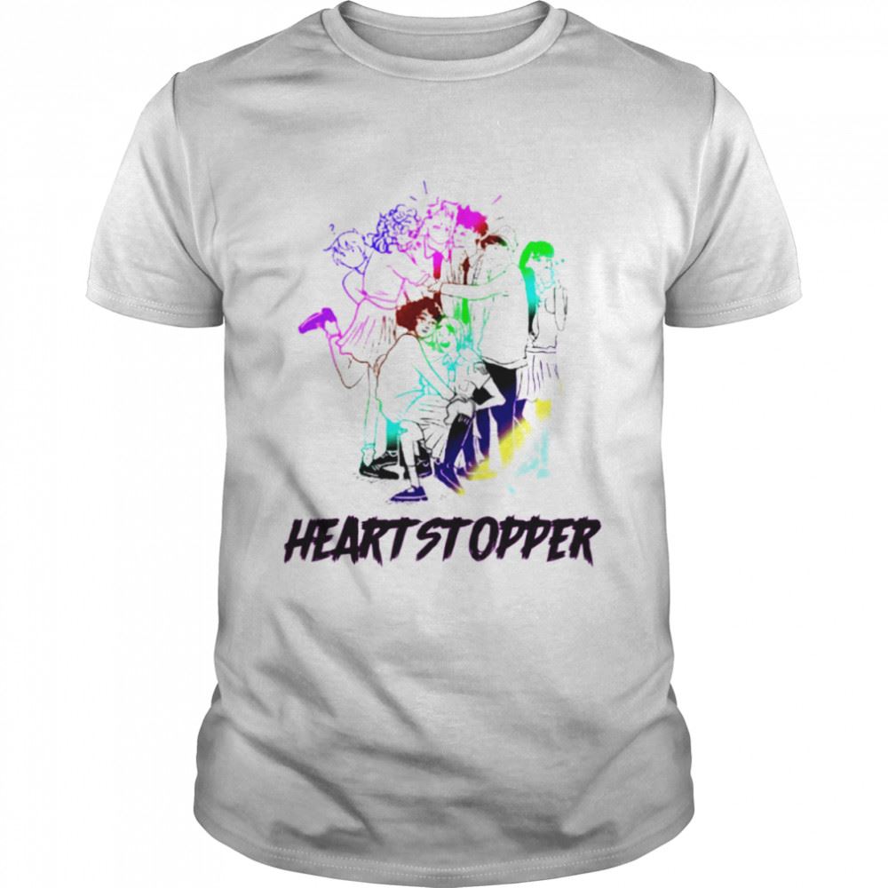 Limited Editon Lgbtq Colored Heartstopper Gang Shirt 