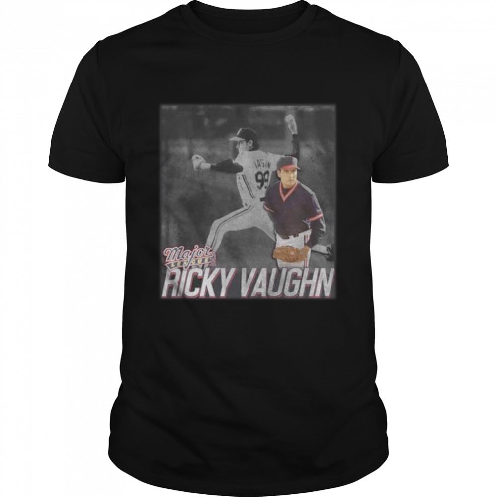 Promotions Major League Ricky Wild Thing Vaughn Movie Shirt 
