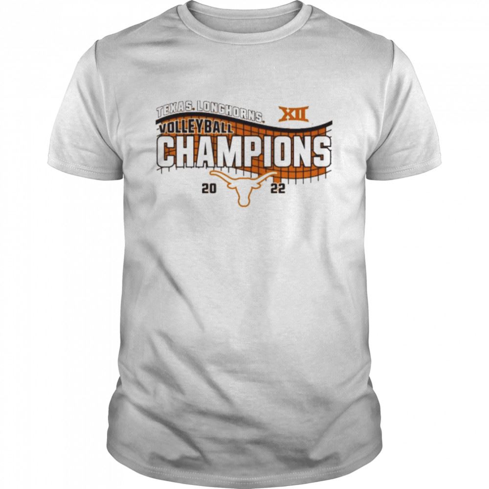 Gifts Mens Blue 84 Texas Orange Texas Longhorns 2022 Big 12 Womens Volleyball Conference Champions Locker Room T-shirt 