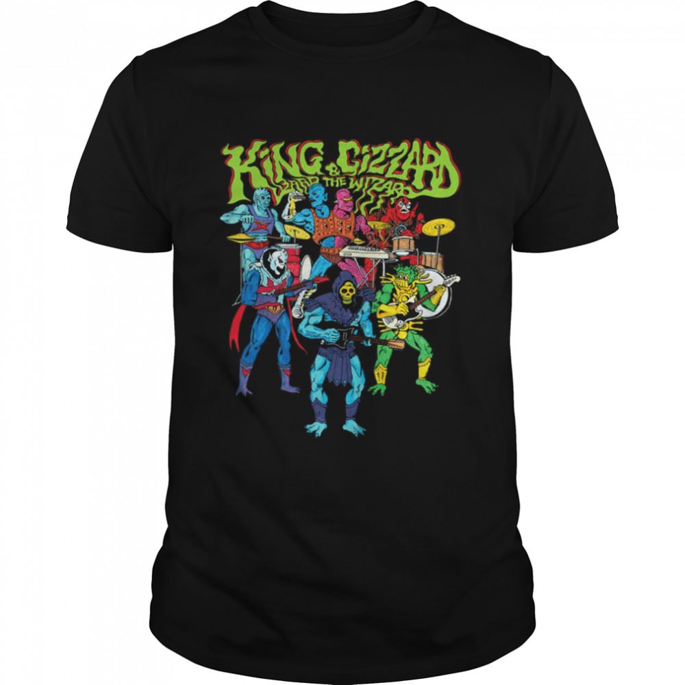 Happy Monster Band King Gizzard The Lizard Wizard Shirt 