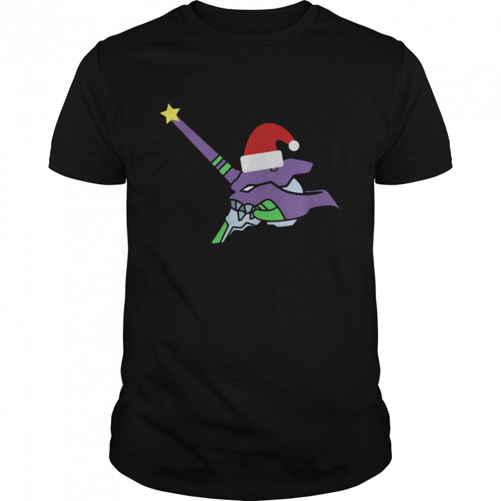 Happy Neon Genesis Evangelion Eva 01 Christmas Mood Shirt 