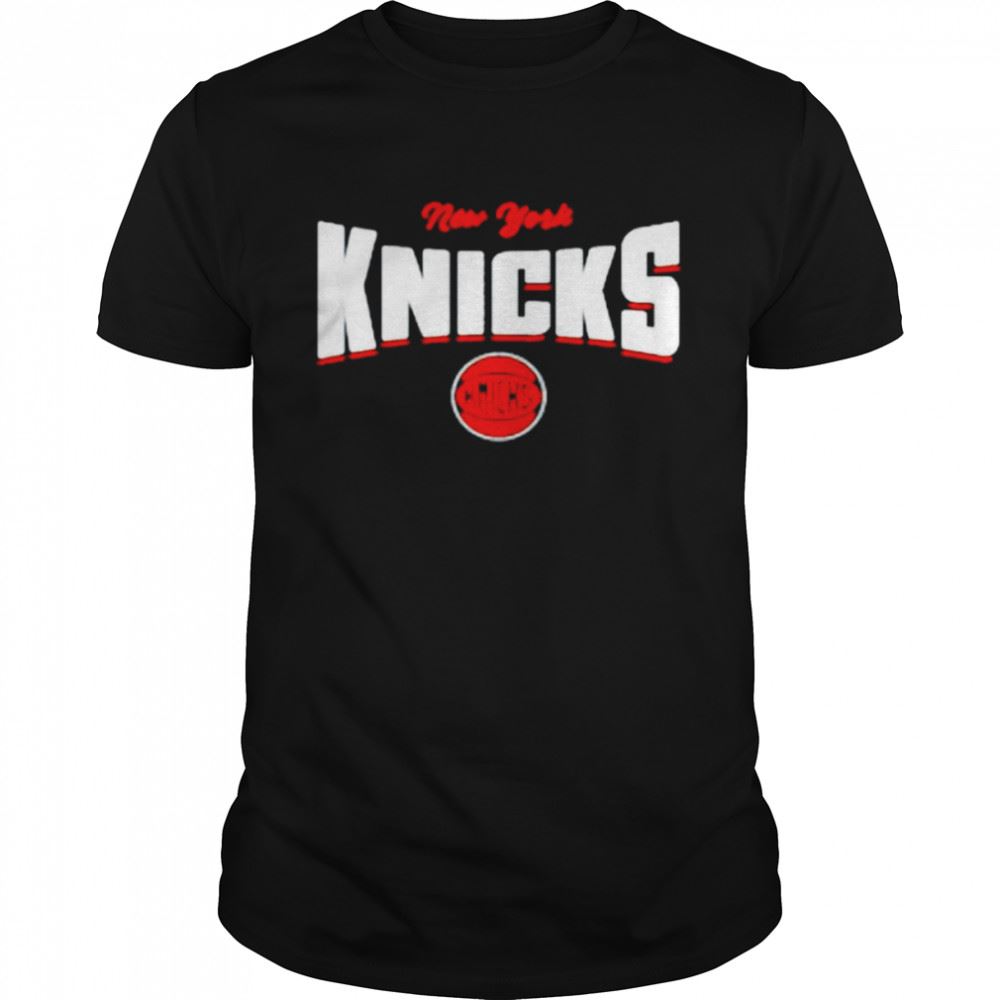 Limited Editon New York Knicks Word Arch Graphic Shirt 