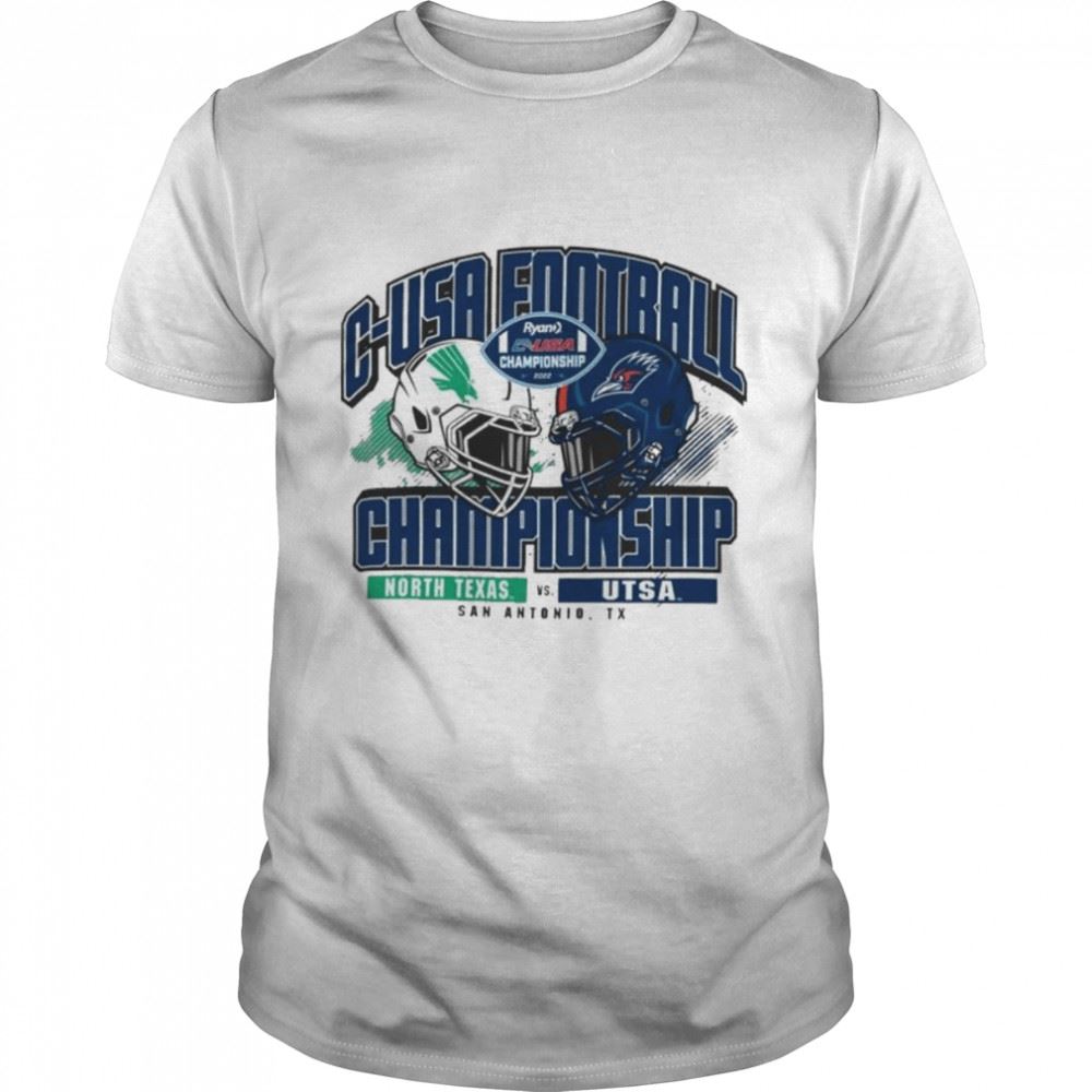 Interesting North Texas Vs Utsa 2022 Conference Usa Football Championship Shirt 