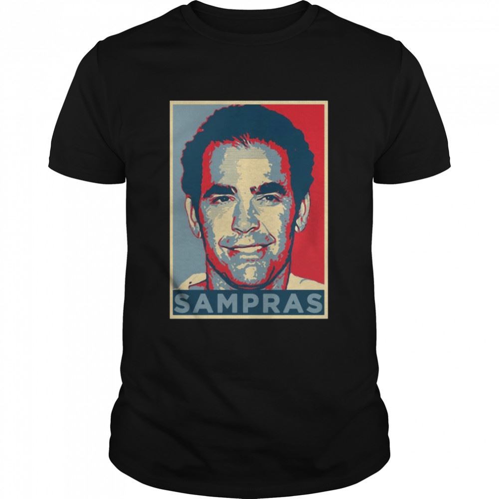 High Quality Pete Sampras Digital Graphic Tennis Pro Shirt 