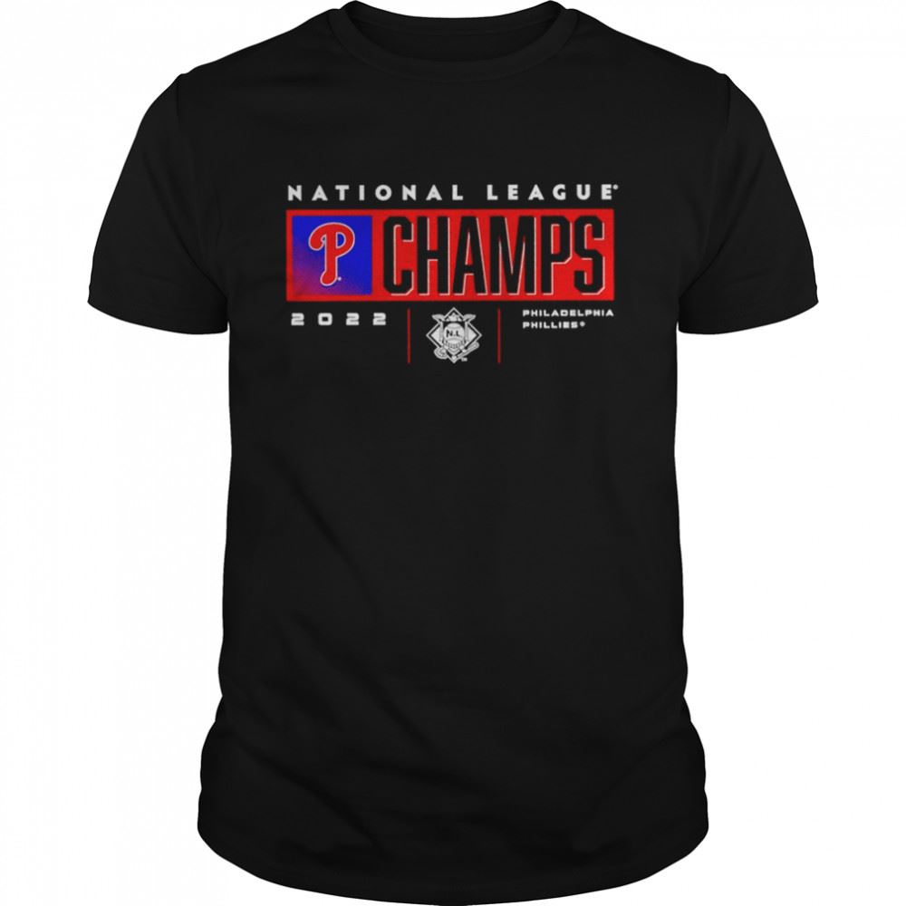 Attractive Philadelphia Phillies 2022 National League Champions Roster Shirt 