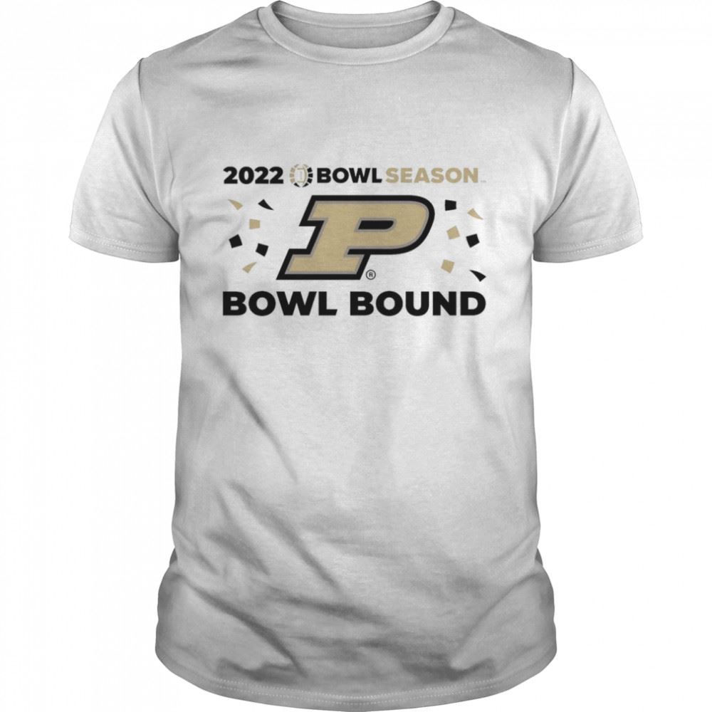 Promotions Purdue Gives Motion 2022 Bowl Season Bowl Considered Shirt 