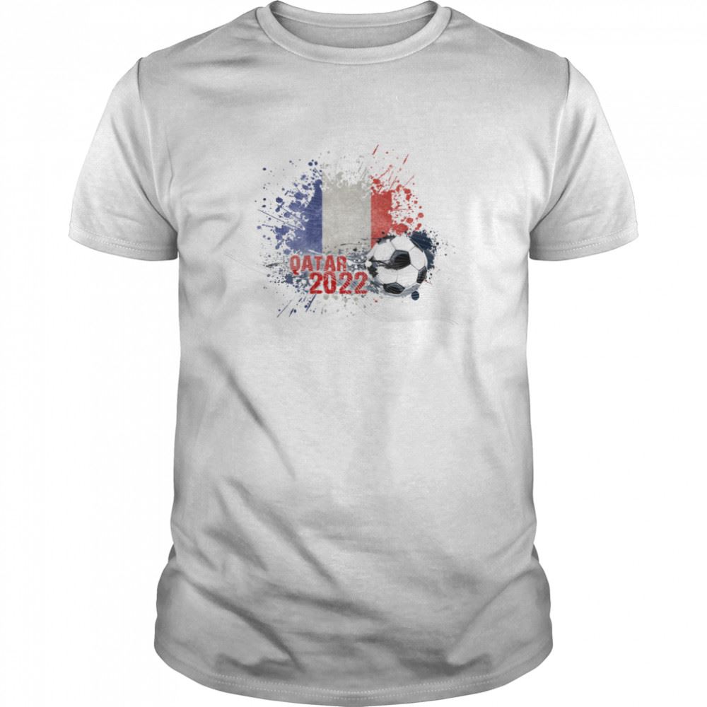 High Quality Qatar World Cup 2022 France Flag Shirt 