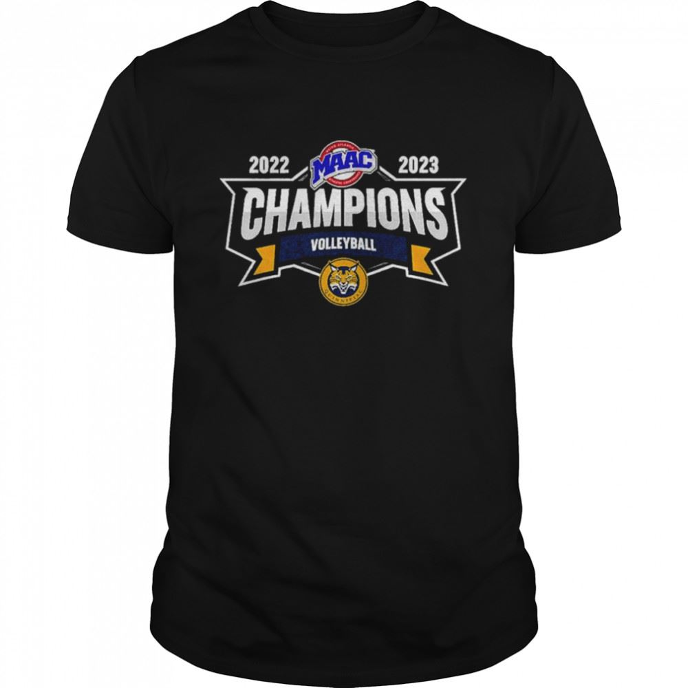Happy Quinnipiac Volleyball Champions 2022 2023 Maac Championship Shirt 