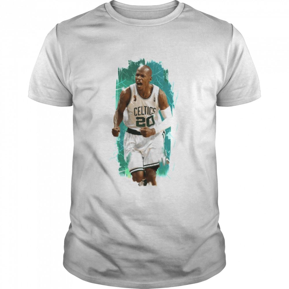 Awesome Ray Allen Celtics Design Basketball Shirt 