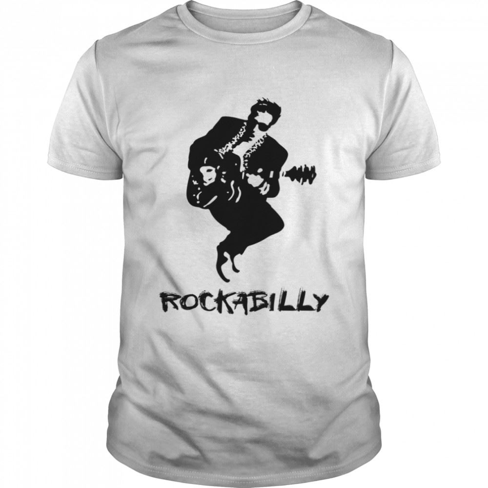 Great Rockabilly Guitarist Chuck Berry Black Shirt 