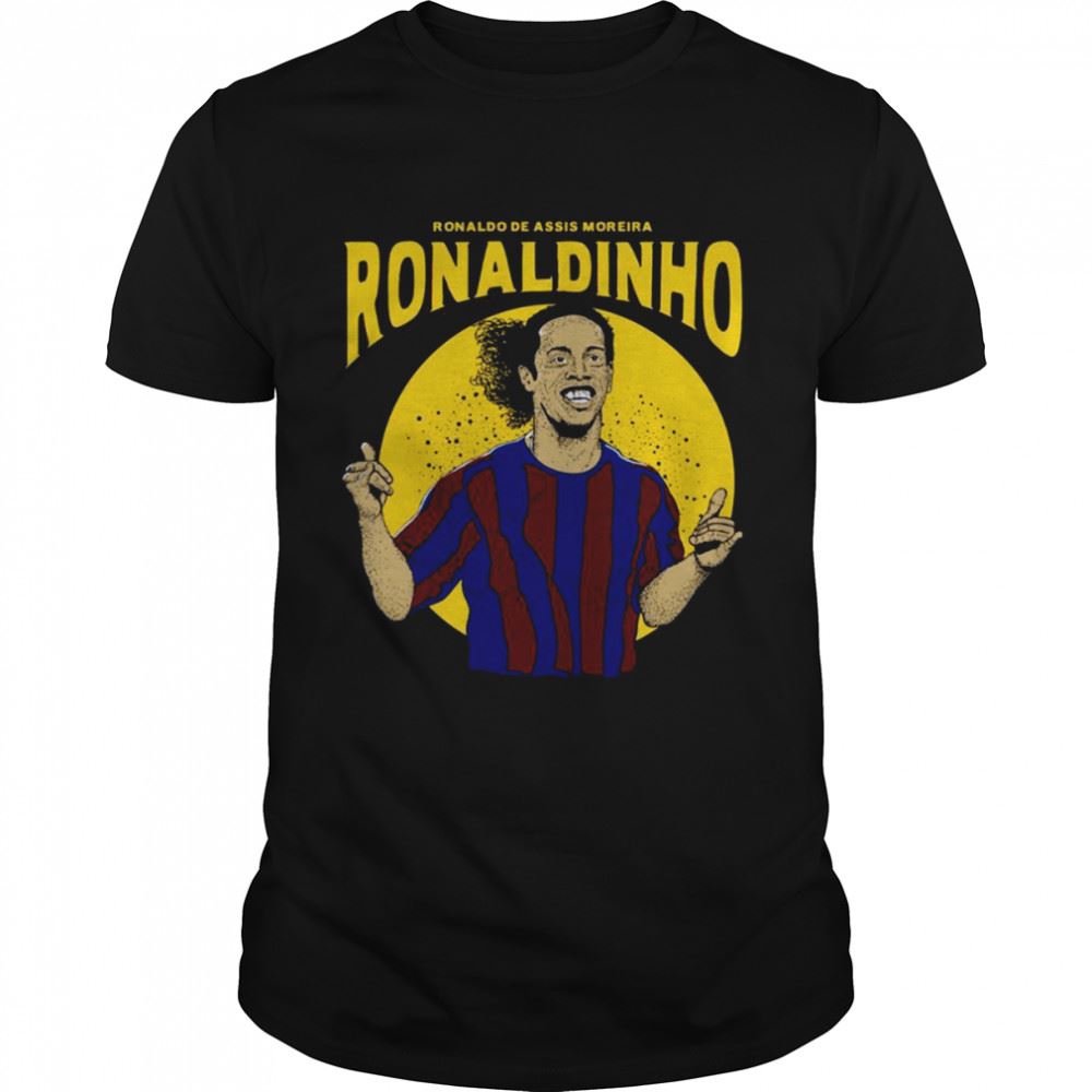 Limited Editon Ronaldinho Legend Of Football Fanart Shirt 