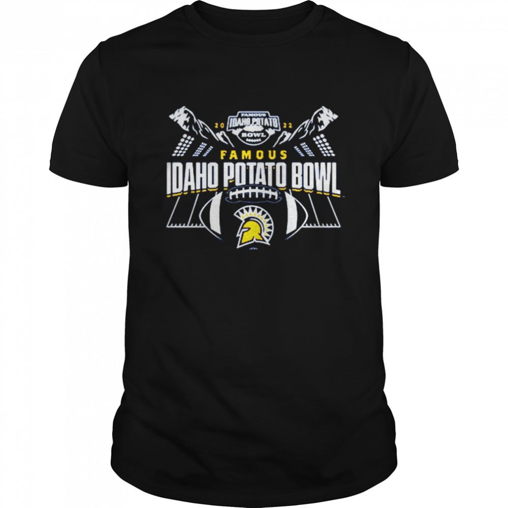 Limited Editon San Jose State Spartans 2022 Famous Idaho Potato Bowl Shirt 