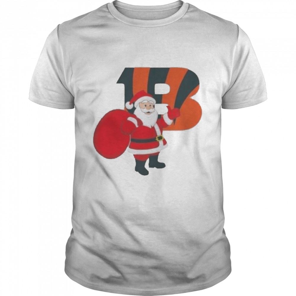 Promotions Santa Claus Cincinnati Bengals Nfl Christmas 2022 Shirt 