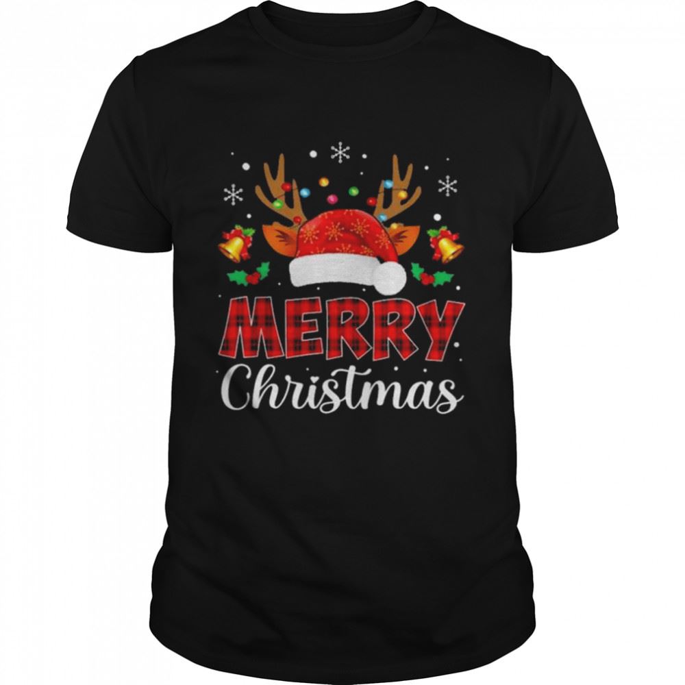 Limited Editon Santa Reindeer 2022 Merry Christmas Light Sweater 
