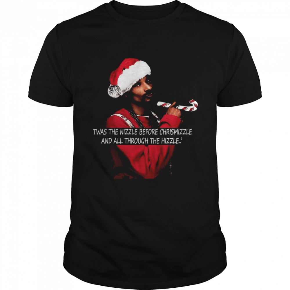 Awesome Snoop Dogg On Christmas Funny Quote Shirt 