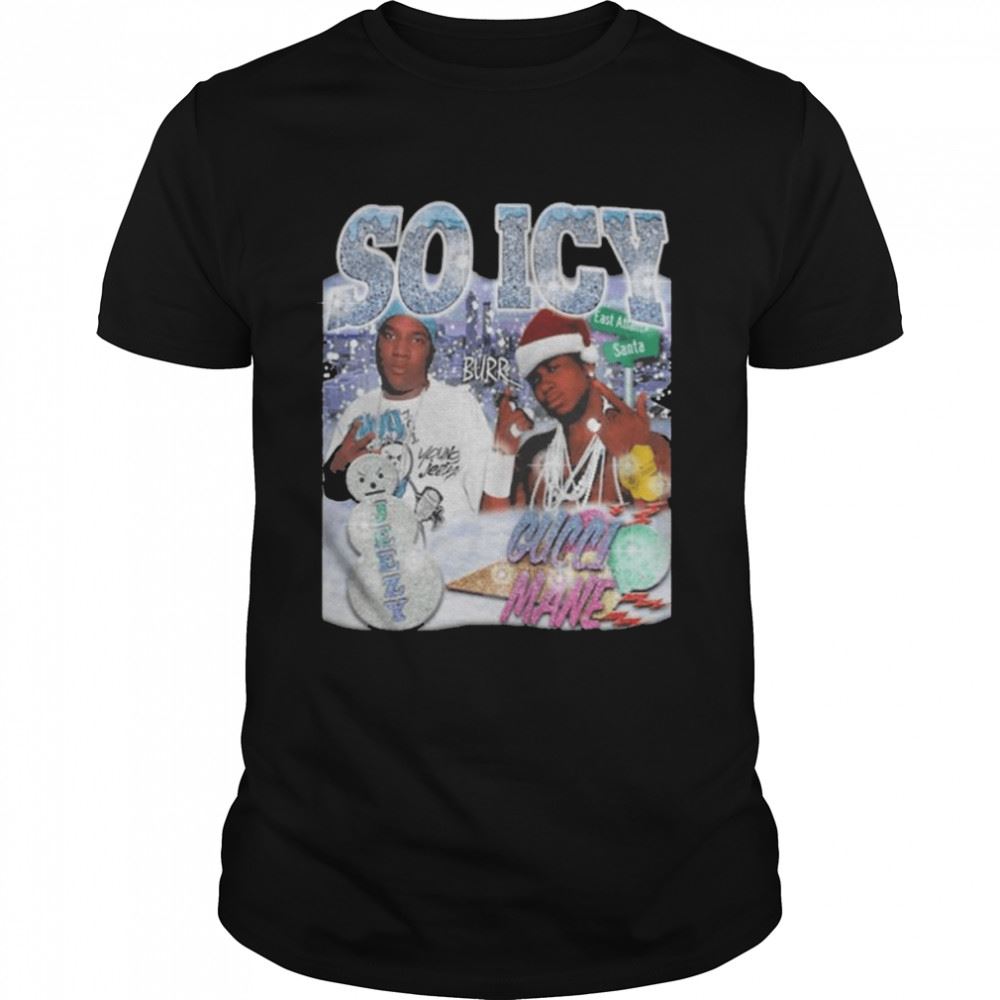 Special So Icy Brrr Gucci Mane 2022 Merry Christmas Shirt 