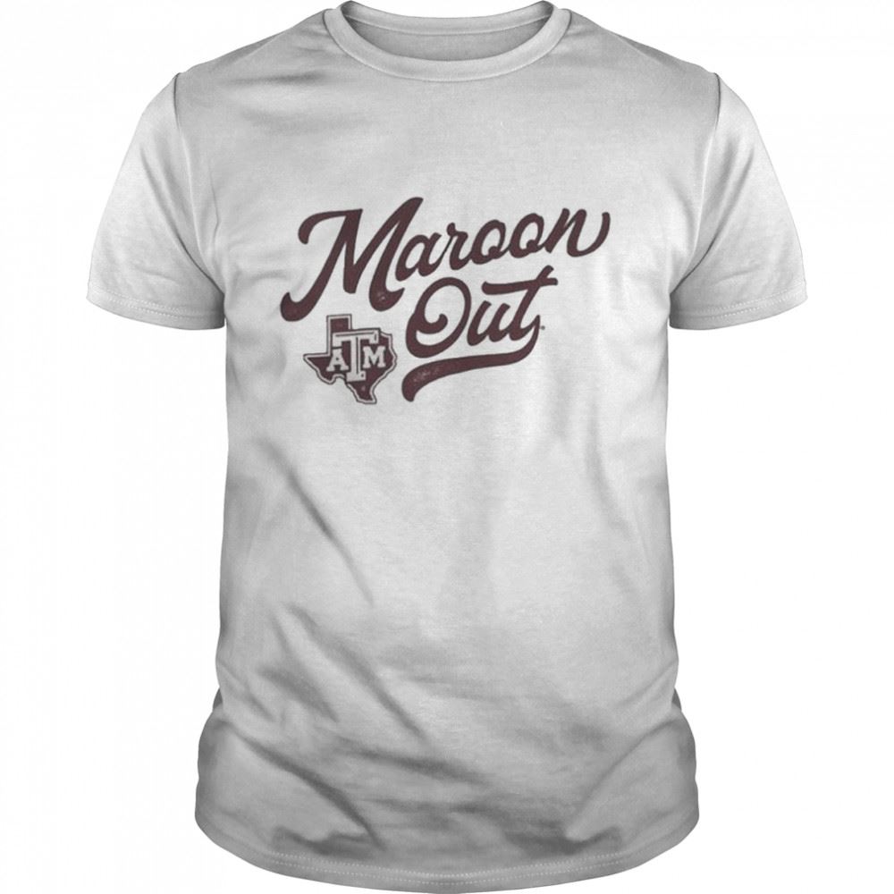 Interesting Texas A M Vs Lsu Football 2022 Maroon Out T-shirt 