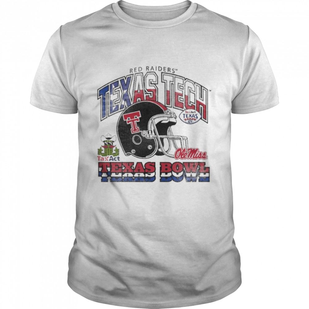 Special Texas Tech Red Raiders 2022 Taxact Texas Bowl Shirt 